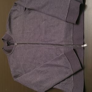 Hugo Boss Zip Up Sweater Size XL Slim Fit